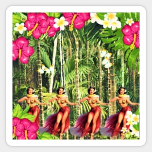 Tropical Dancing Sticker
